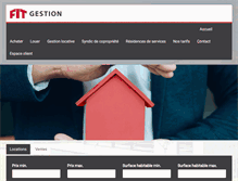 Tablet Screenshot of fitgestion.com